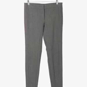 Brunello Cucinelli Grey Wool-Flannel Skinny Pants